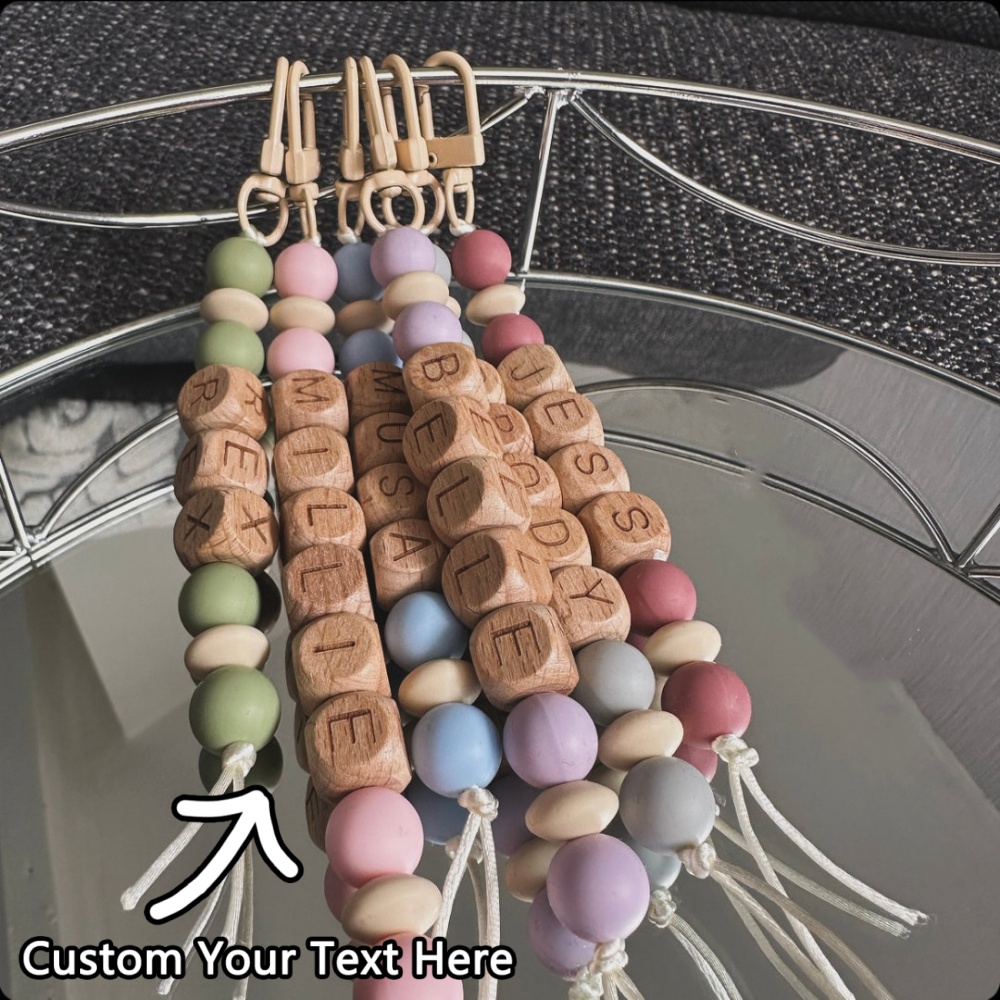 Event Suppliers - Custom Keychain - 1PC Personalized Beech