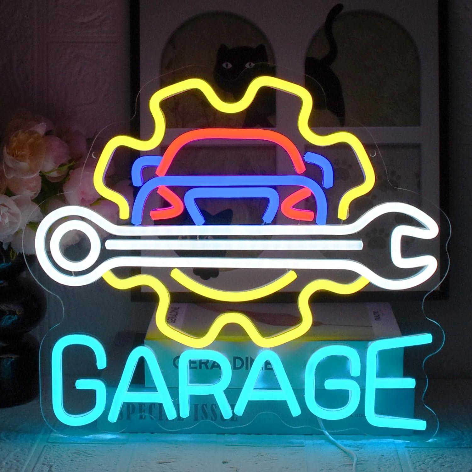 Neon Sign Party - Garage Neon Sign USB Powered LED