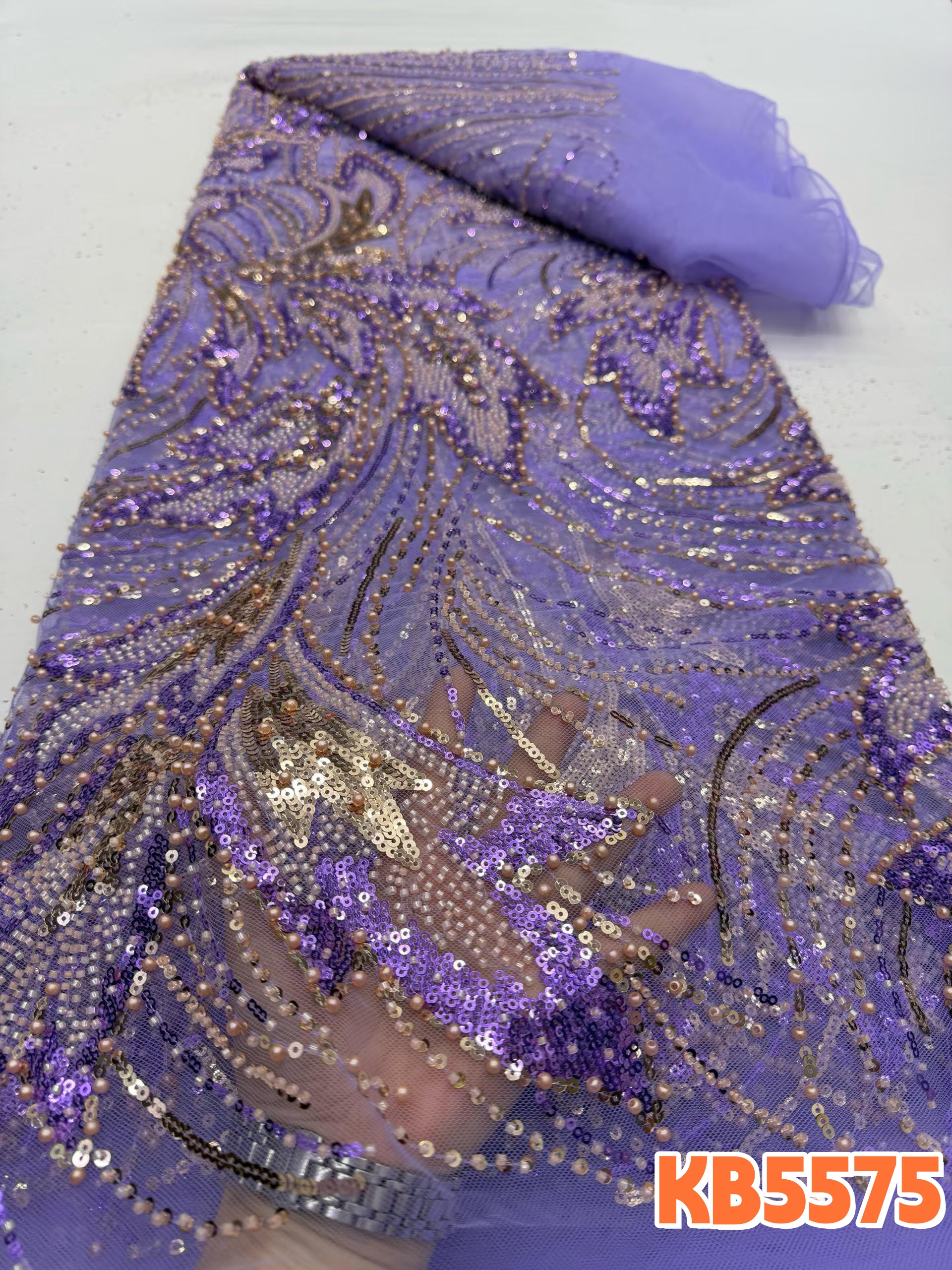 Glitter Tablecloth - YALISI 5 Yards Sequence Lace Fabric