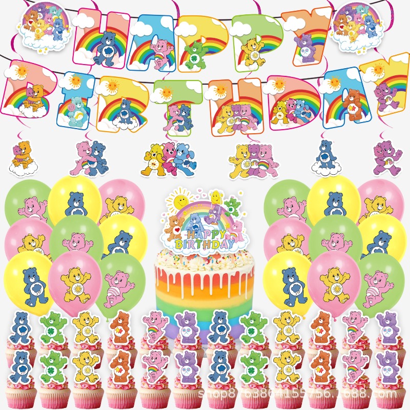 Supply Event - New Cute Cartoon Care Bears Theme