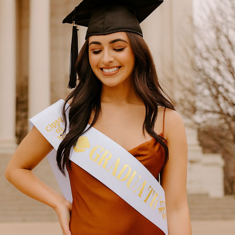 Birthday Sash Glitter - Class of 2026 2026 Graduation Sash