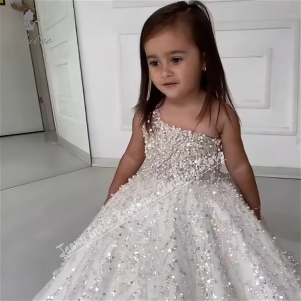 Birthday Sash Glitter - Glitter Beading Fluffy Single Shoulder Flower