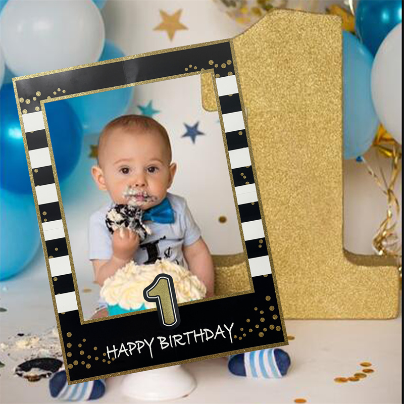 Photo Booth Frame - 1Pcs 1-30 Year Old Photo Booth