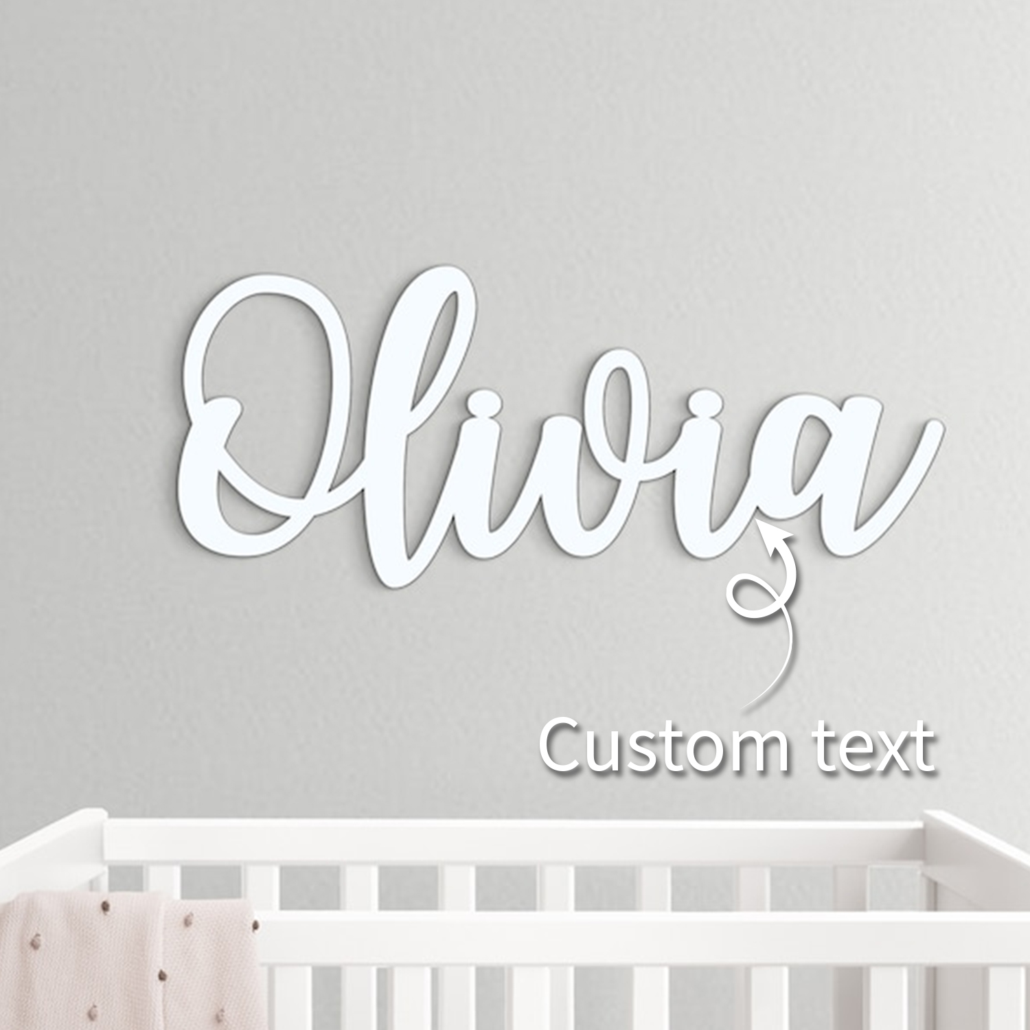 Eve Party - 1pc Custom Wooden Name Sign,Customized Gifts,Decorative
