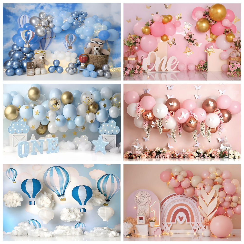 Dessert Table Backdrop - Newborn Baby 1st Birthday Backdrop Bohemian