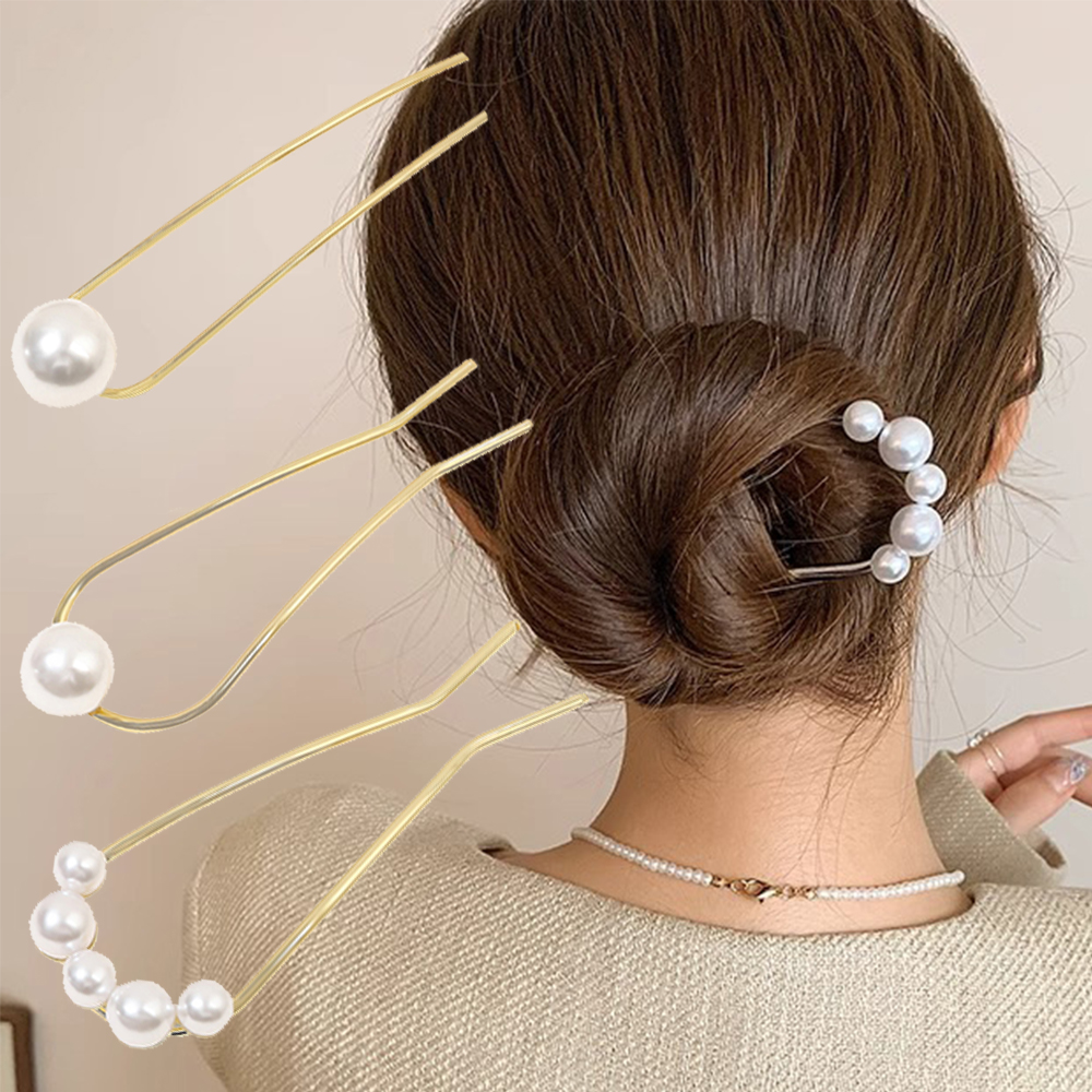 Event Suppliers - New Metal Vintage U Shape Hairpin