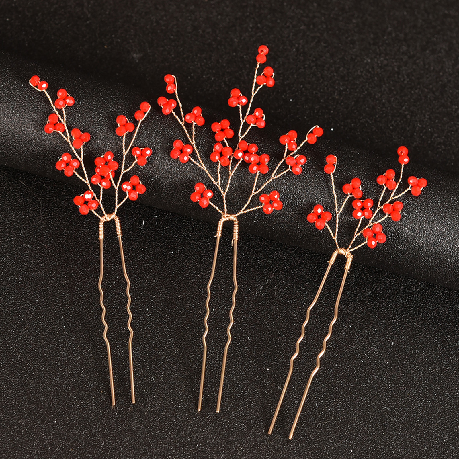 Event Suppliers - 3PCS Wedding U Shape Hair Clips