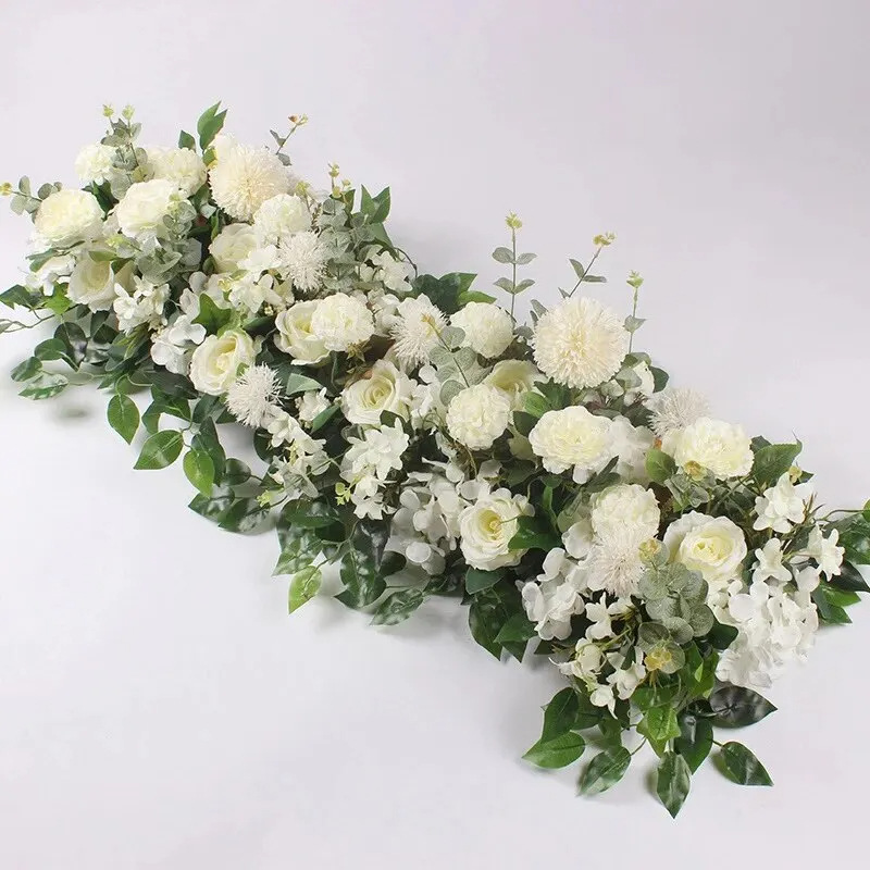 Flower Wall Panel - OEM wedding artificial flower ornament, handmade