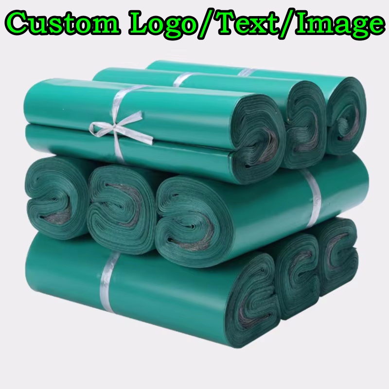 Event Party Box - Deep Green Poly Mailer Adhesive Express