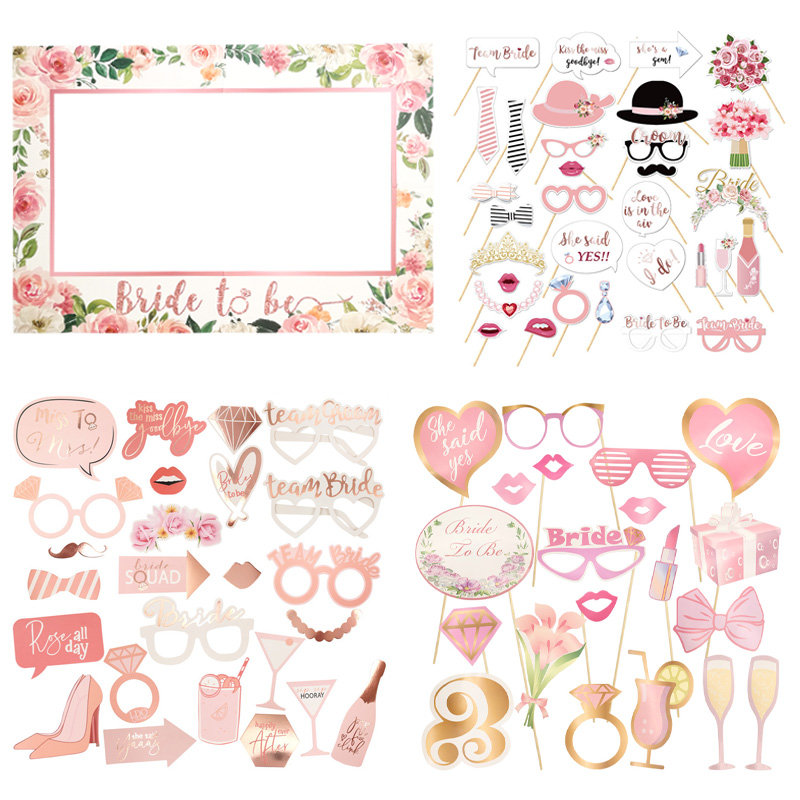 Photo Booth Frame - Bride To Be Photo Booth Props