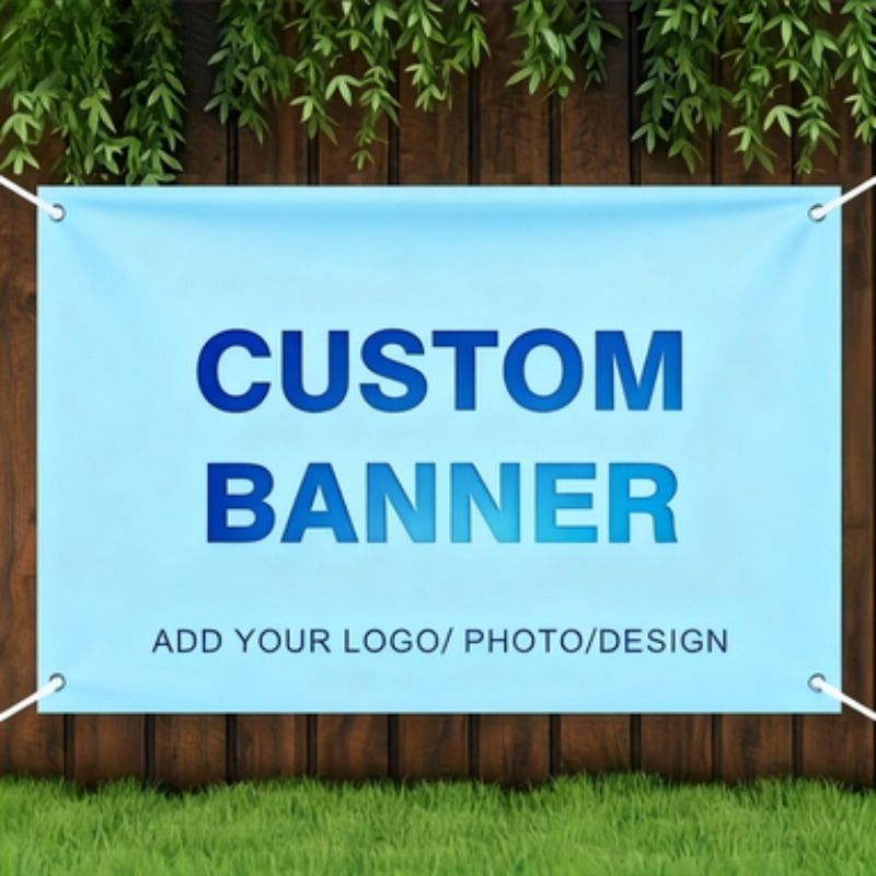 Eve Party - Customizable Photo Banners with Grommets on