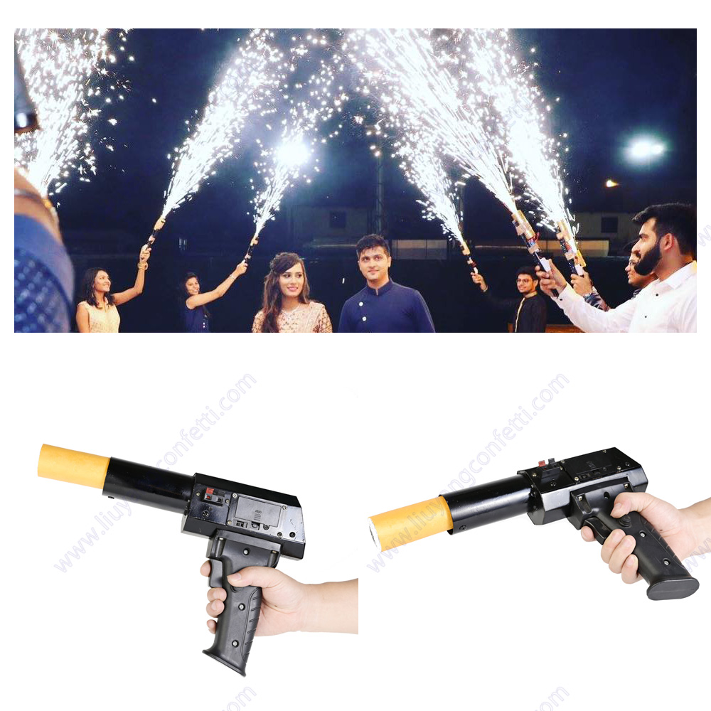 Confetti Cannon Tube - Cold Pyro Gun Hand Held Shooter