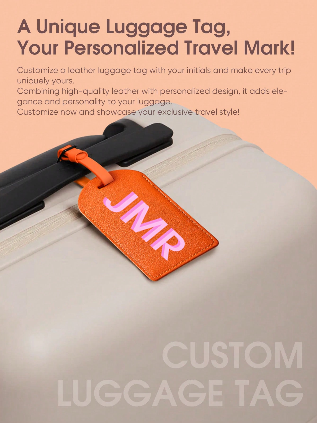 Personalized Initial Luggage T - Party Favor Bag ulasan dan harga