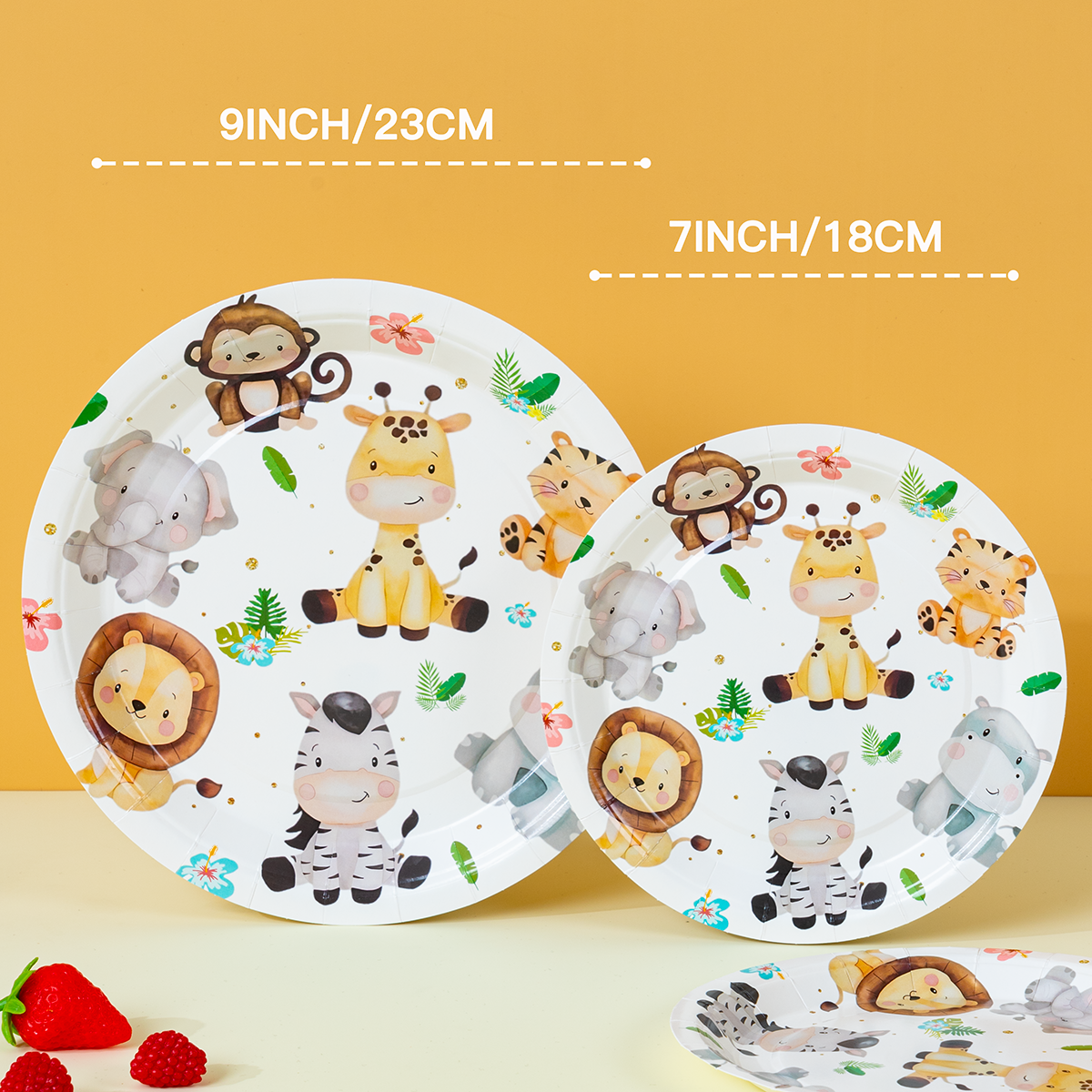 Jungle Safari Animal Disposabl - Supply Event ulasan dan harga
