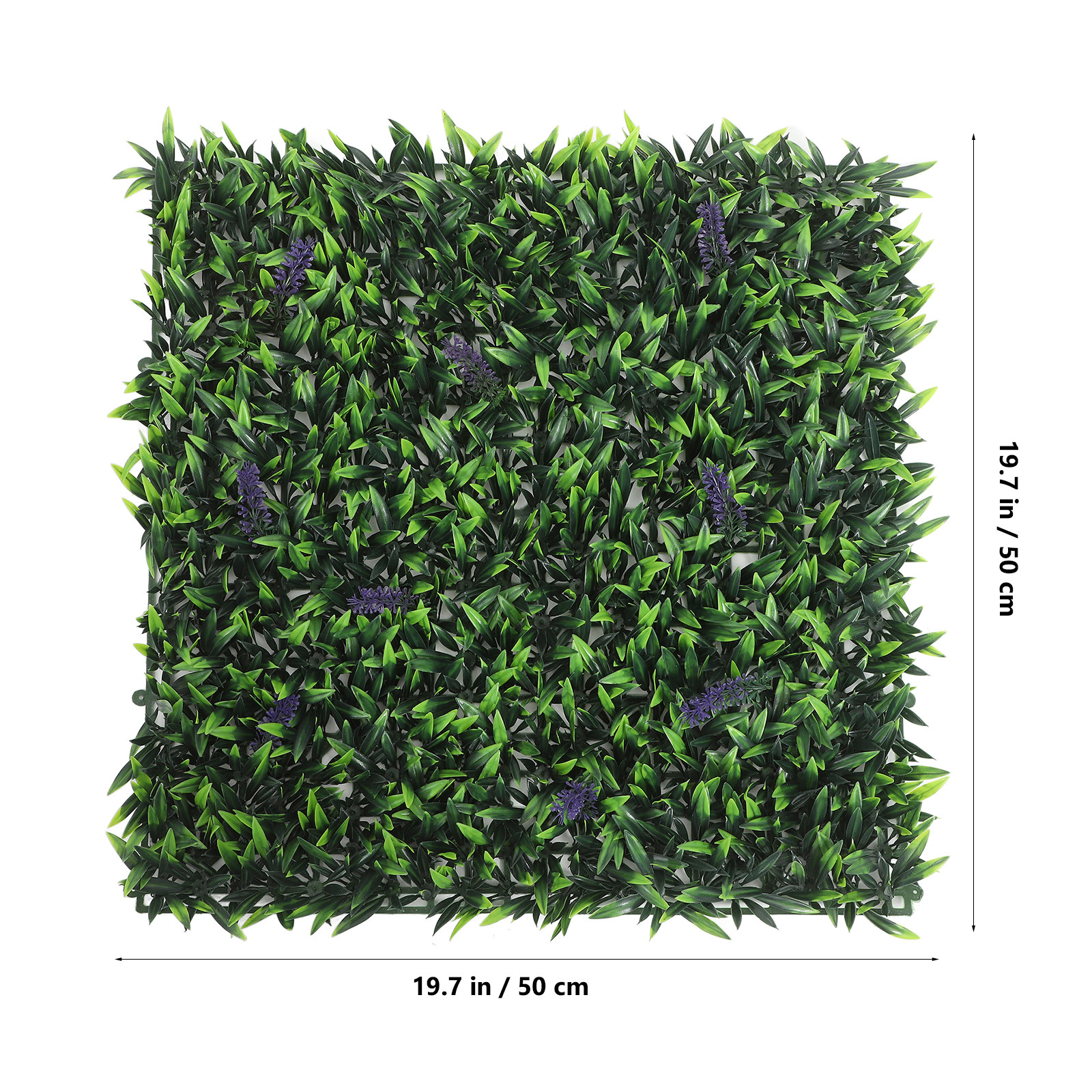 50*50cm Artificial Lawn Plant  - Flower Wall Panel ulasan dan harga