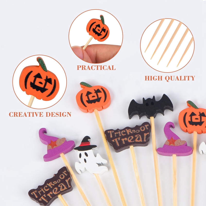 50/100Pcs Halloween Party Toot - Centerpiece Stick ulasan dan harga