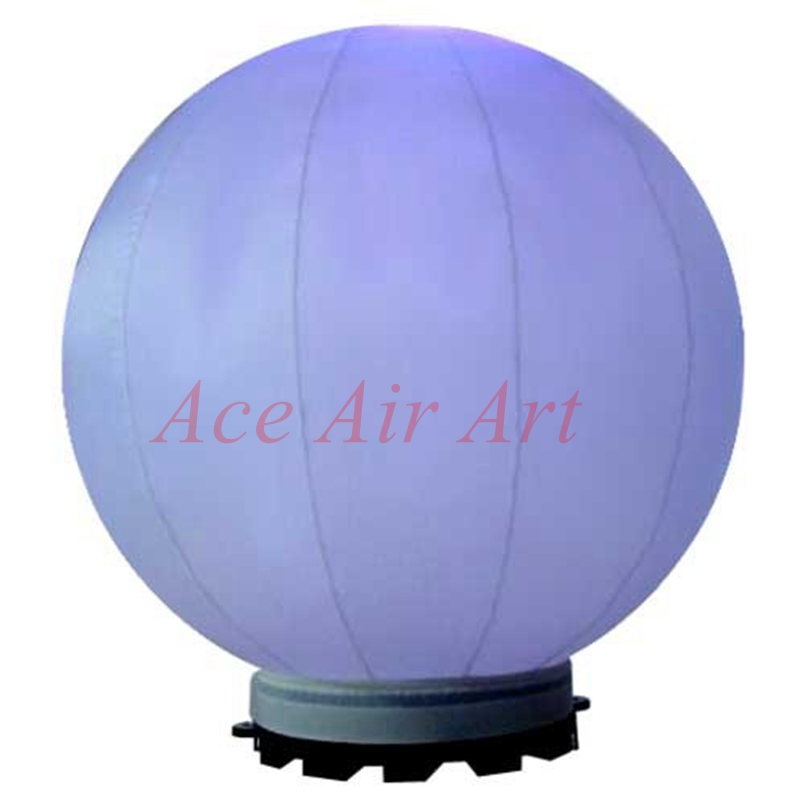 Inflatable White Round Ball, P - Party Event Supplier ulasan dan harga