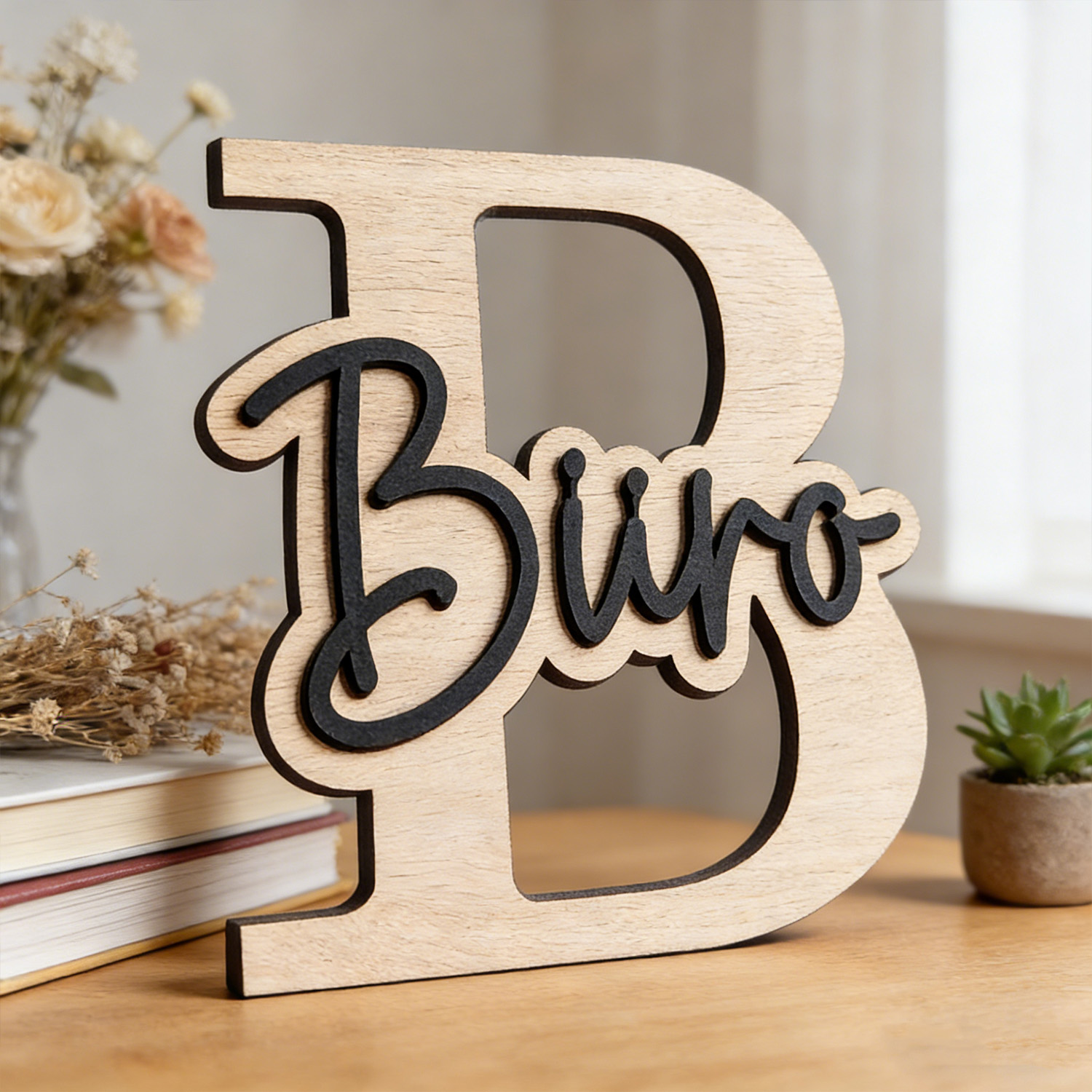 1pc Customizable Wooden Letter - Eve Party ulasan dan harga