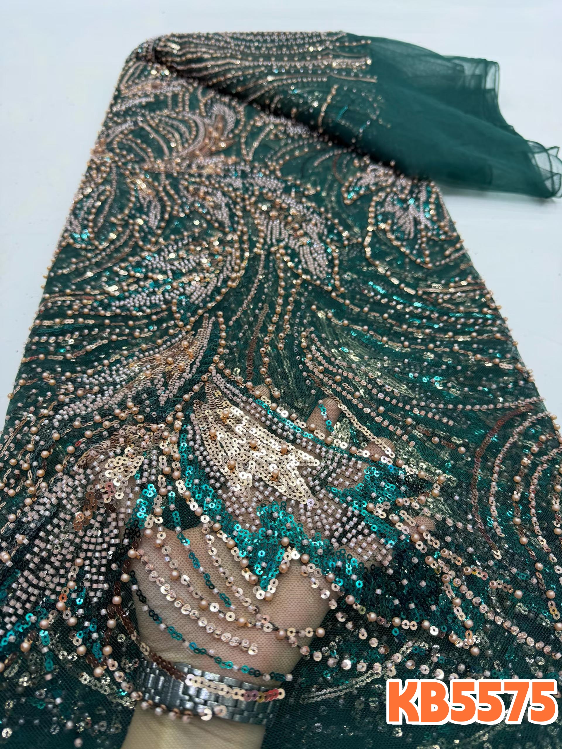 YALISI 5 Yards Sequence Lace F - Glitter Tablecloth ulasan dan harga