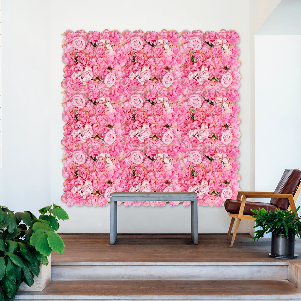 6PCS Artificial Flowers Wall P - Flower Wall Panel ulasan dan harga