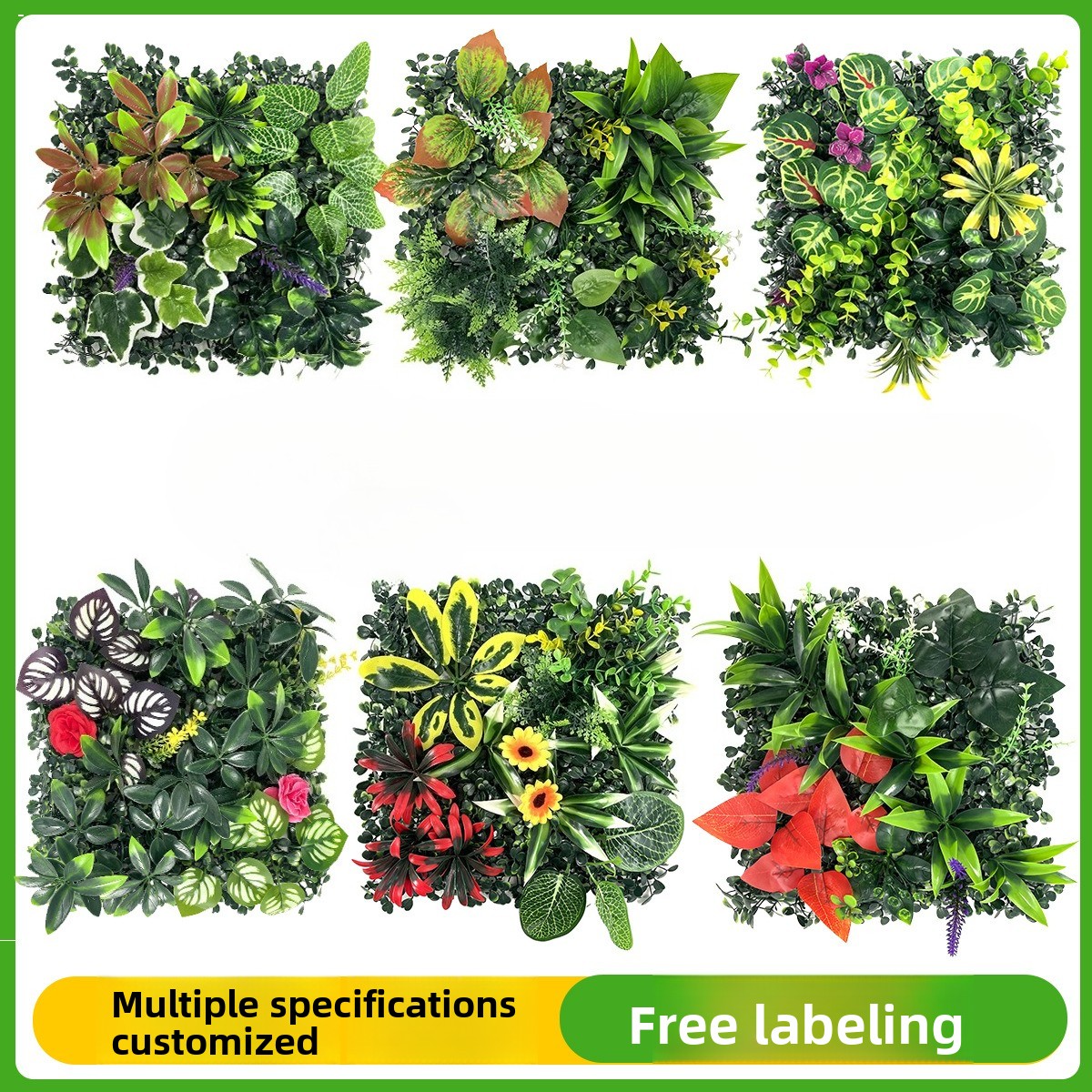 Artificial Plants Grass Wall P - Flower Wall Panel ulasan dan harga