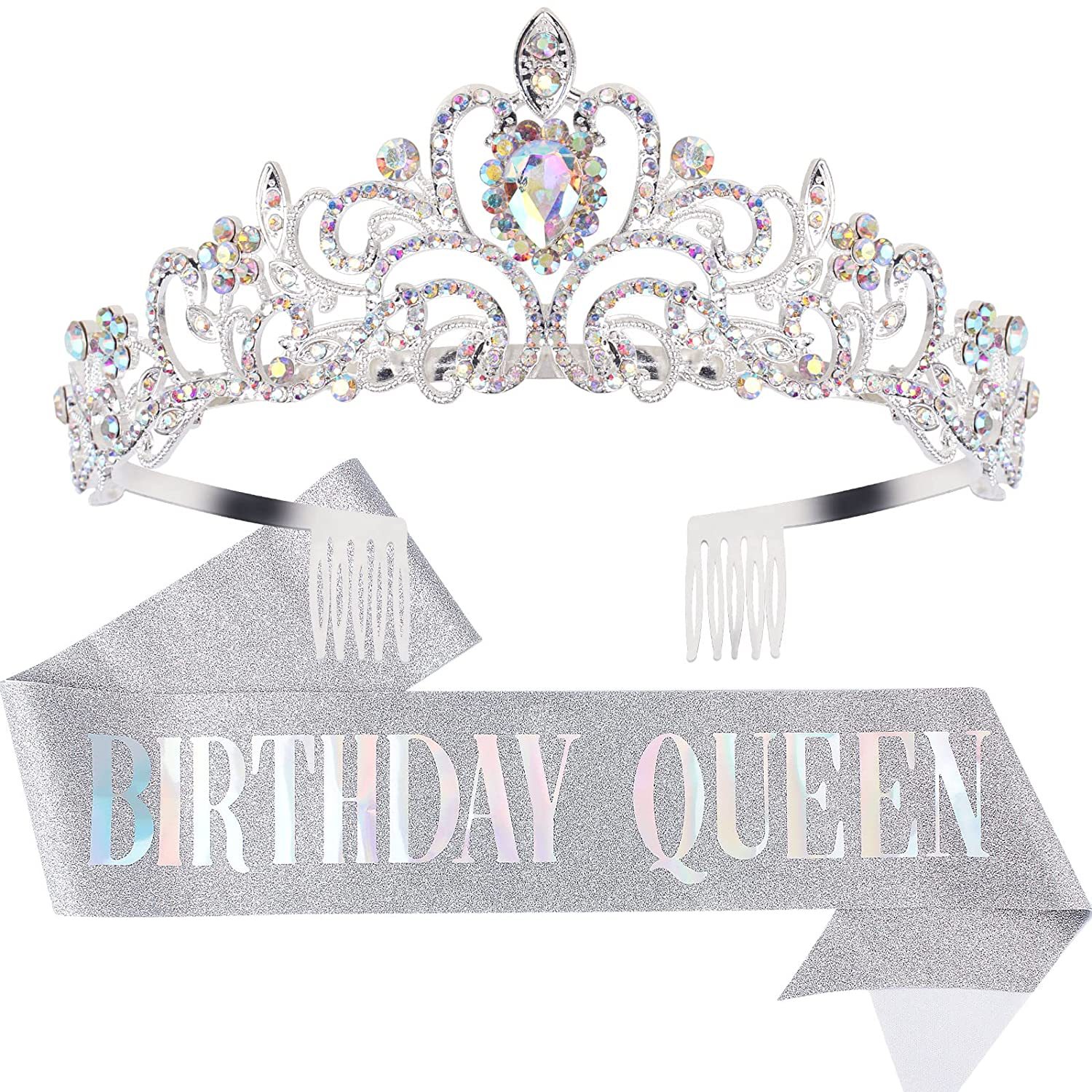 Birthday Queen Sash and Crysta - Birthday Sash Glitter ulasan dan harga