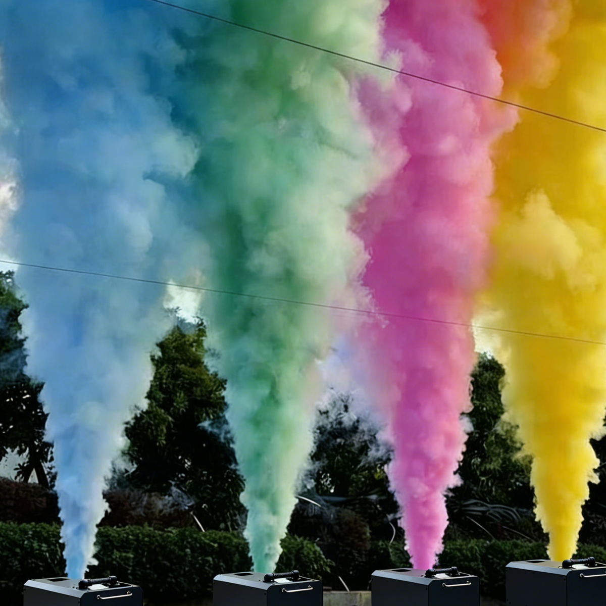 Color Fog Smoke Machine Stage  - Event Party Dj ulasan dan harga