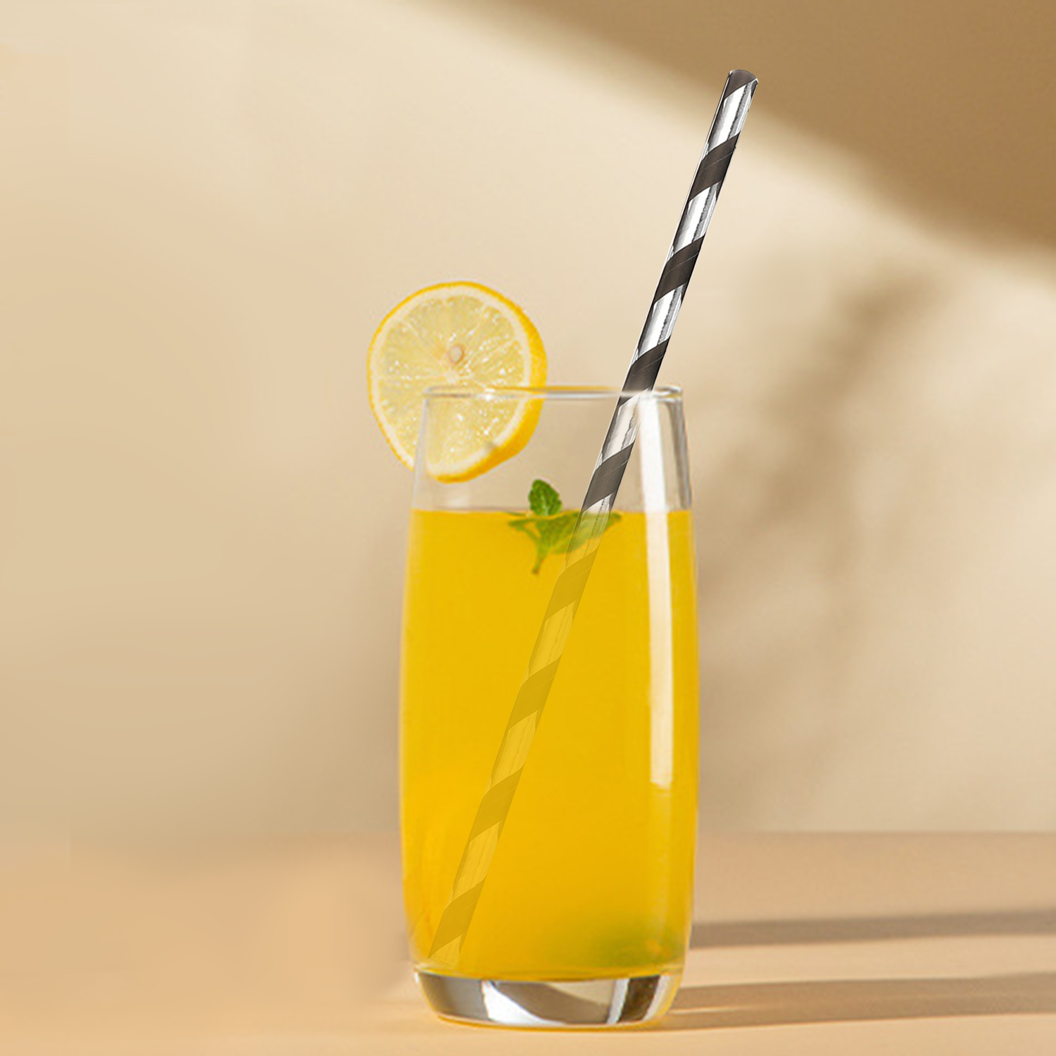 25 Pcs Colorful Disposable Pap - Paper Straw Color ulasan dan harga