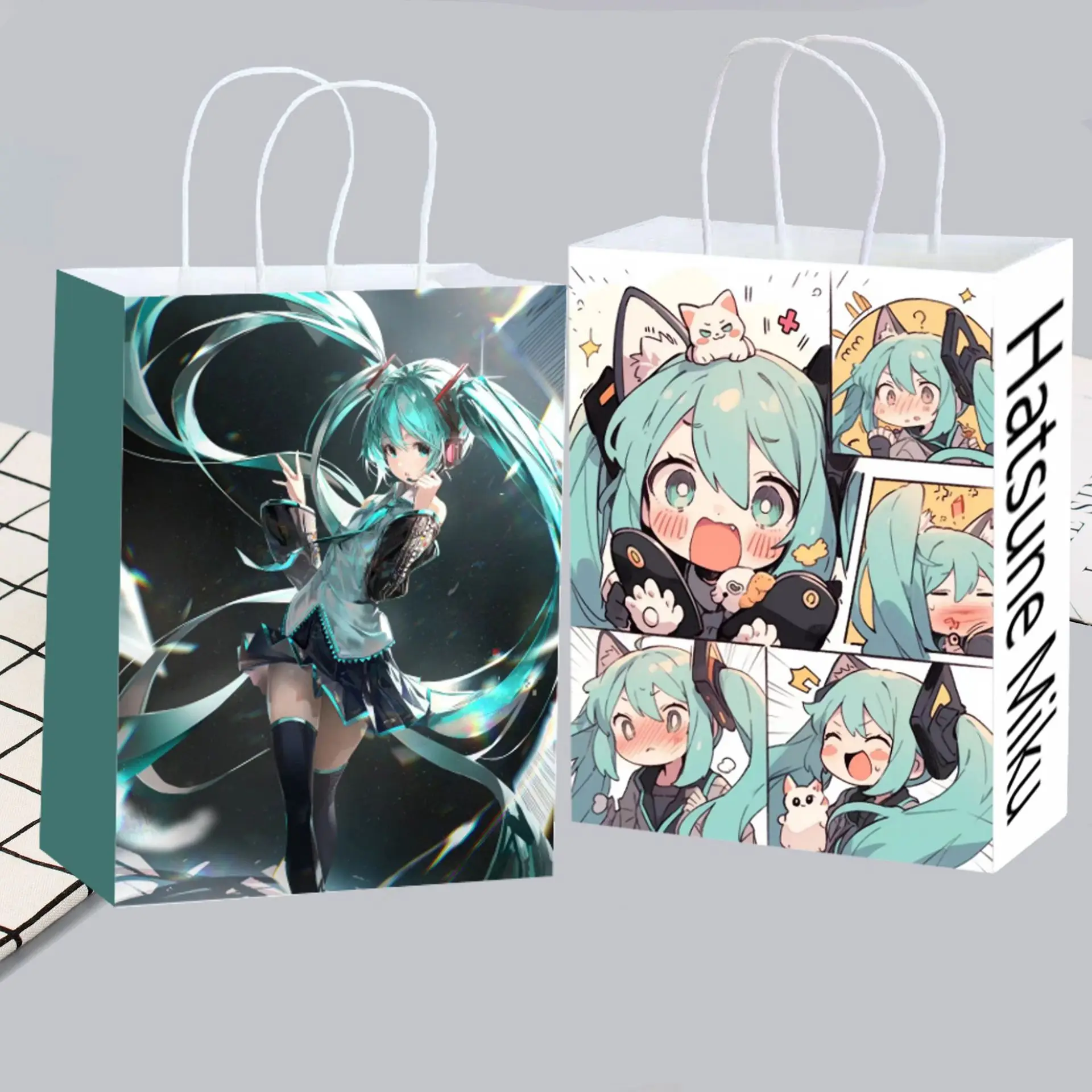 Cute Anime Hatsune Miku Paper  - Party Favor Bag ulasan dan harga