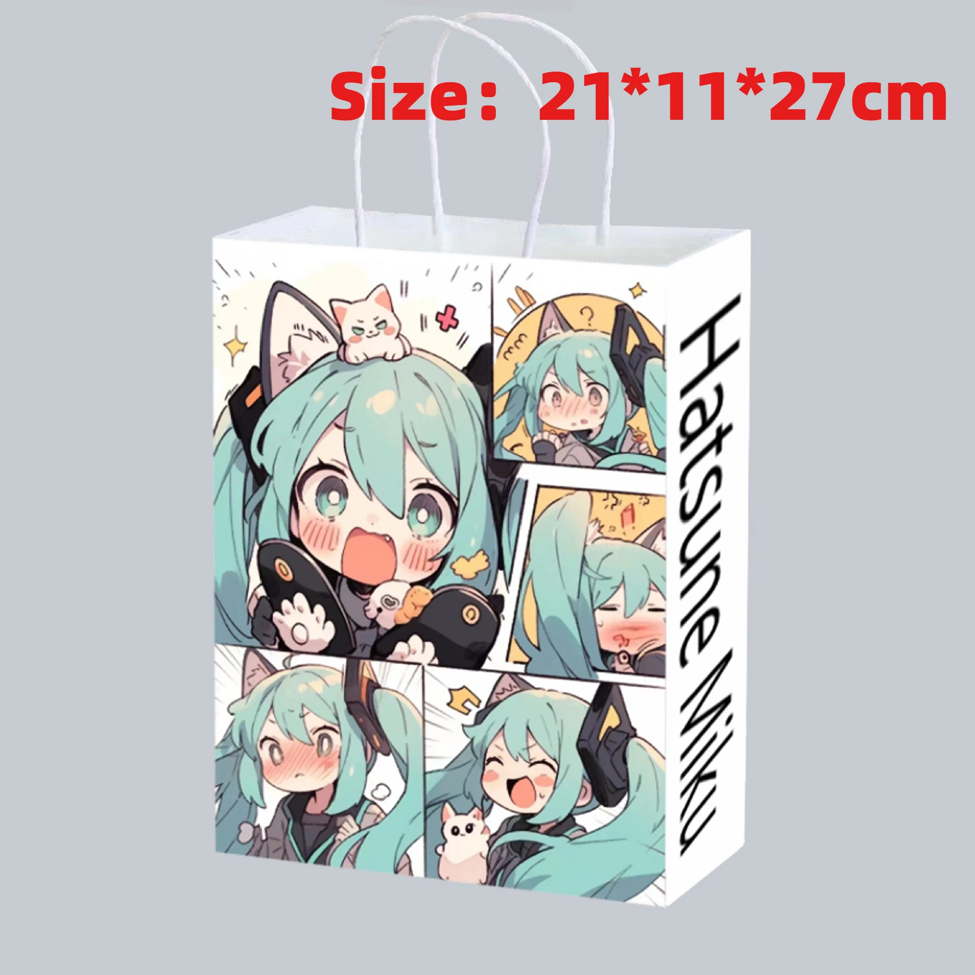 Cute Anime Hatsune Miku Paper  - Party Favor Bag ulasan dan harga