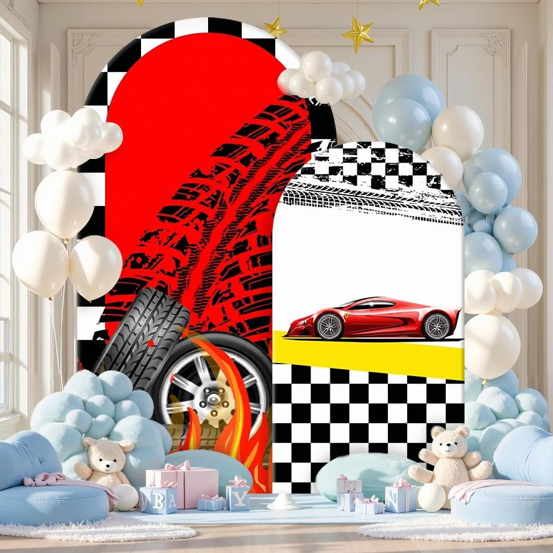 Single Side Arch Backdrop Cove - Event Launch Party ulasan dan harga
