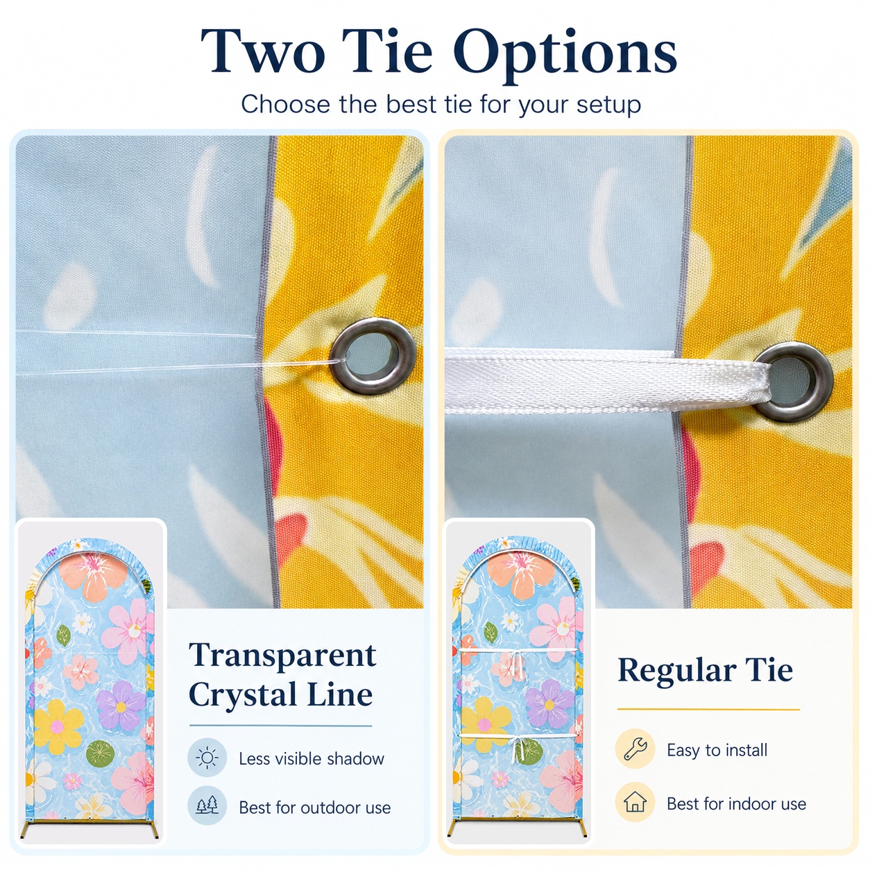 Single Side Arch Backdrop Cove - Event Launch Party ulasan dan harga