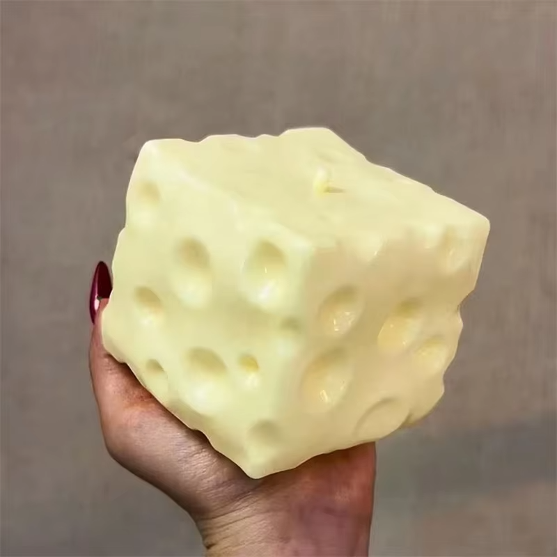 Taba Squishy Cheese Cube Stres - Event Party ulasan dan harga
