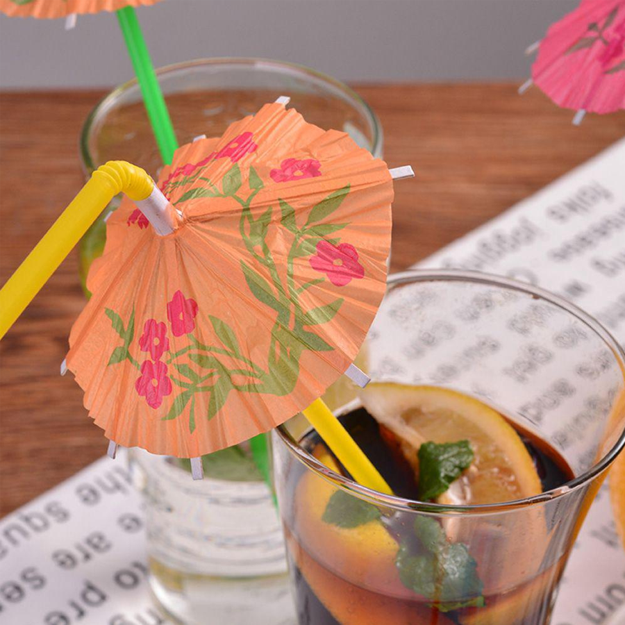 30/60pcs Colorful Drinking Str - Paper Straw Color ulasan dan harga