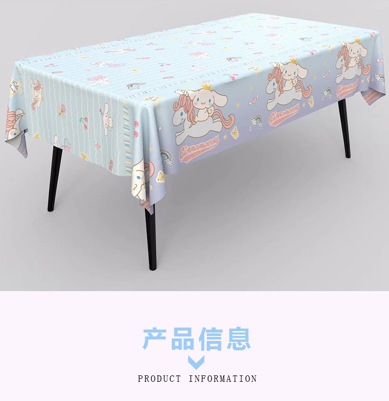 Kuormi Birthday Party Tableclo - Table Cloth Disposable ulasan dan harga