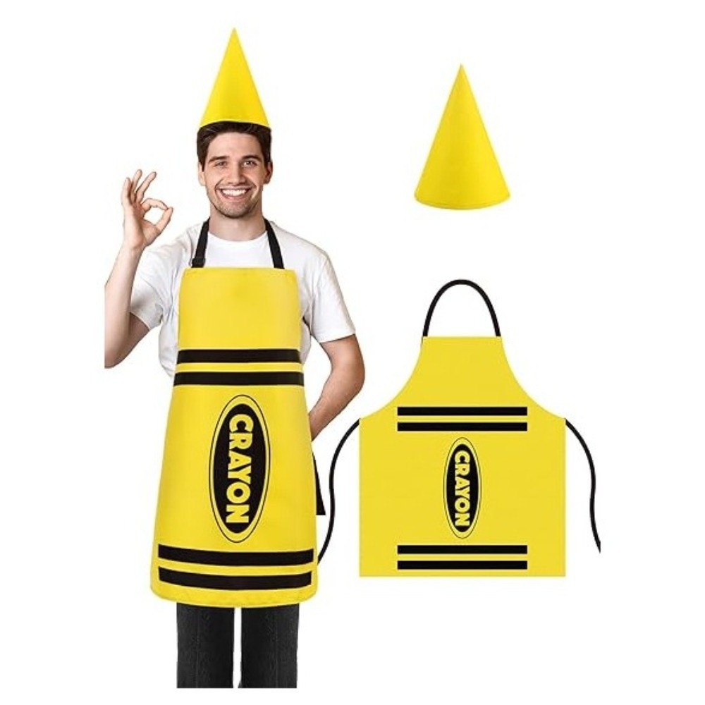 New Colorful Crayon Themed Gno - Party Hat Cone ulasan dan harga