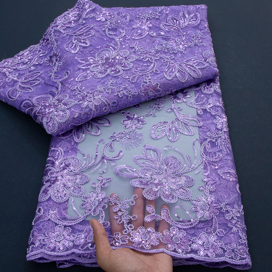2026 African Mesh Tulle Lace F - Glitter Tablecloth ulasan dan harga