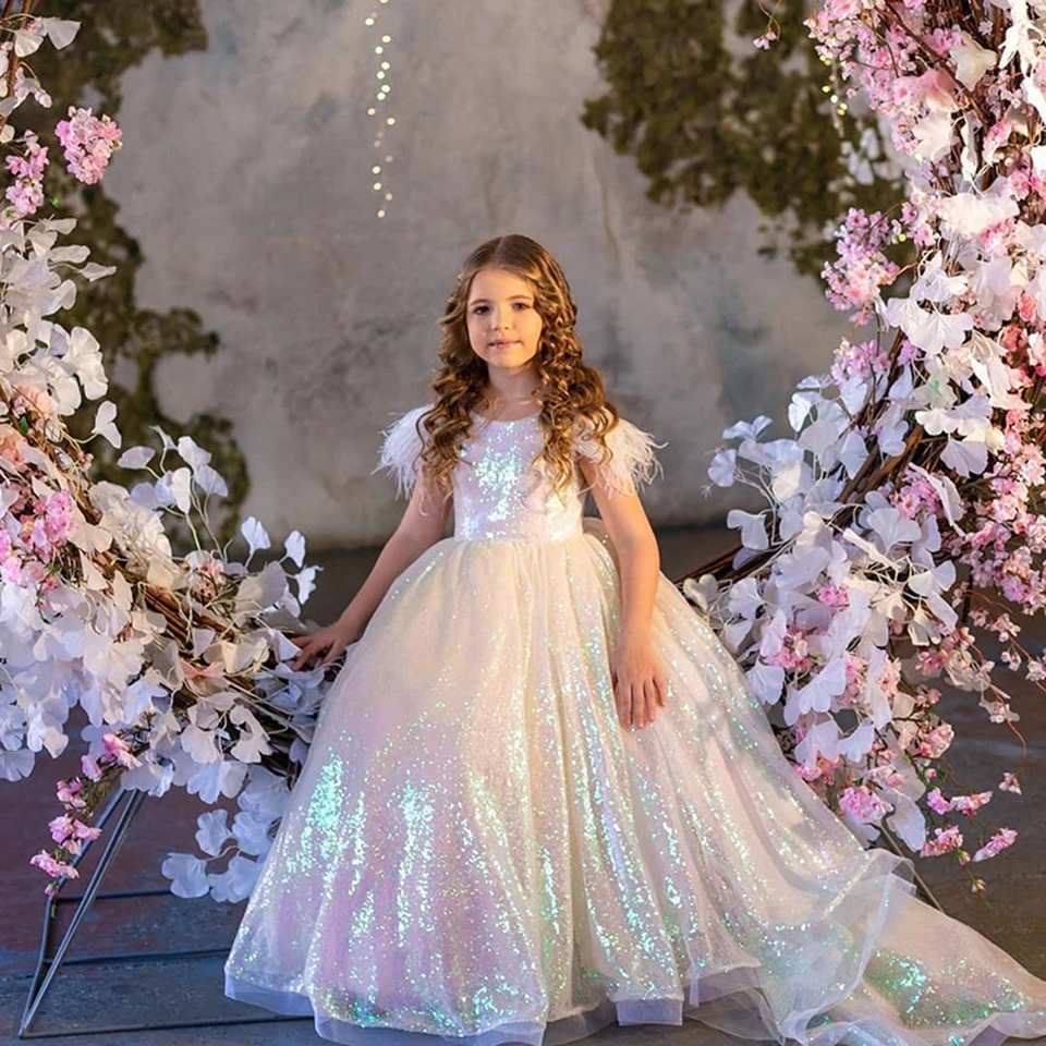 Customized Glitter Flower Girl - Birthday Sash Glitter ulasan dan harga