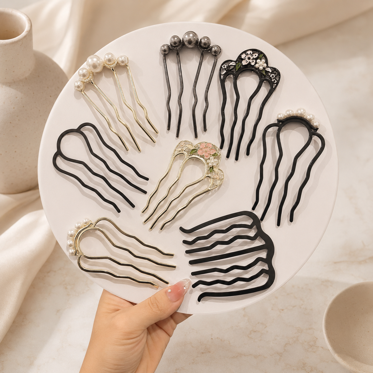 Alloy Hair Fork for Women Kore - Event Suppliers ulasan dan harga