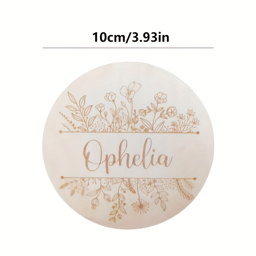 Personalized Floral Engraved N - Eve Party ulasan dan harga