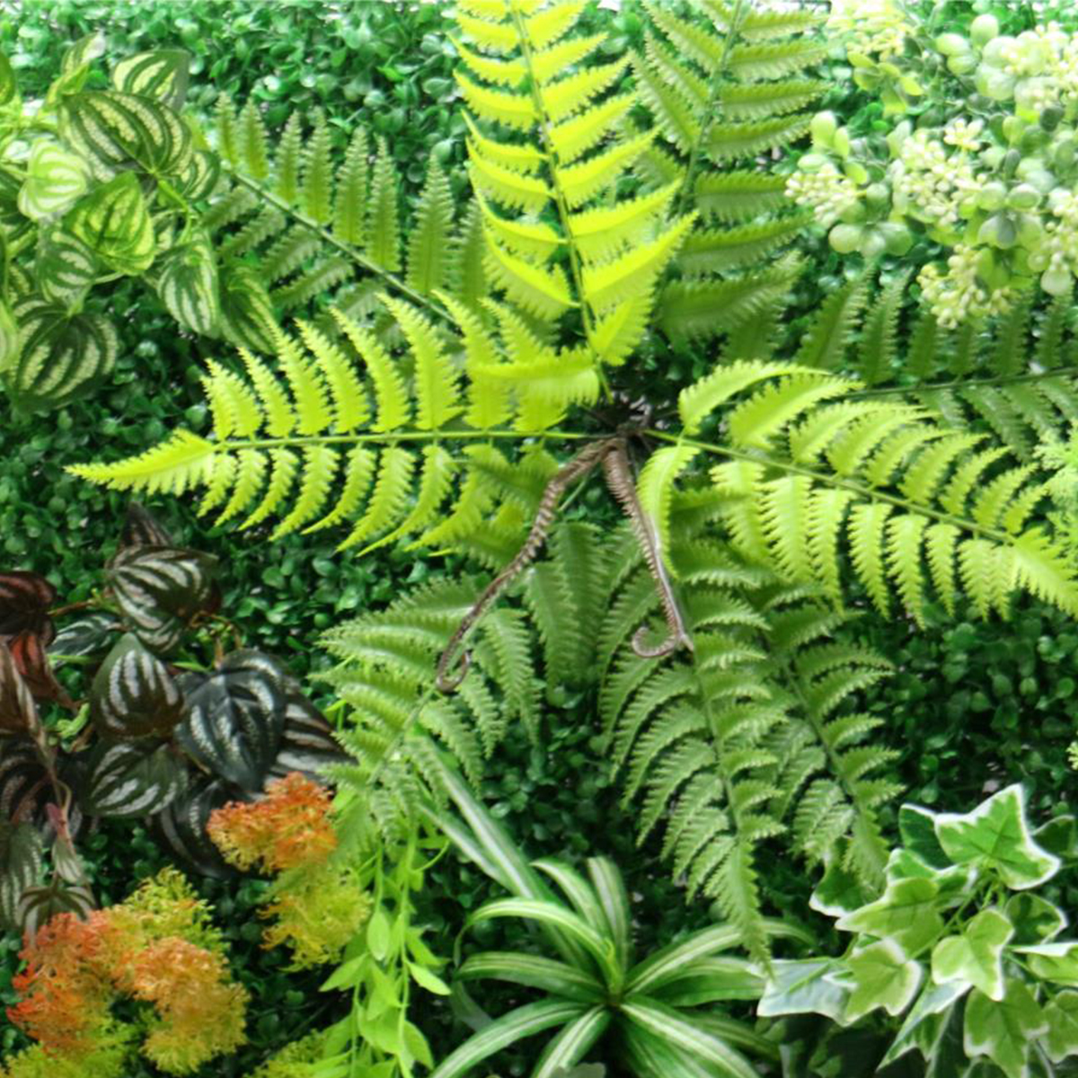 Artificial Plant Wall Plastic  - Flower Wall Panel ulasan dan harga