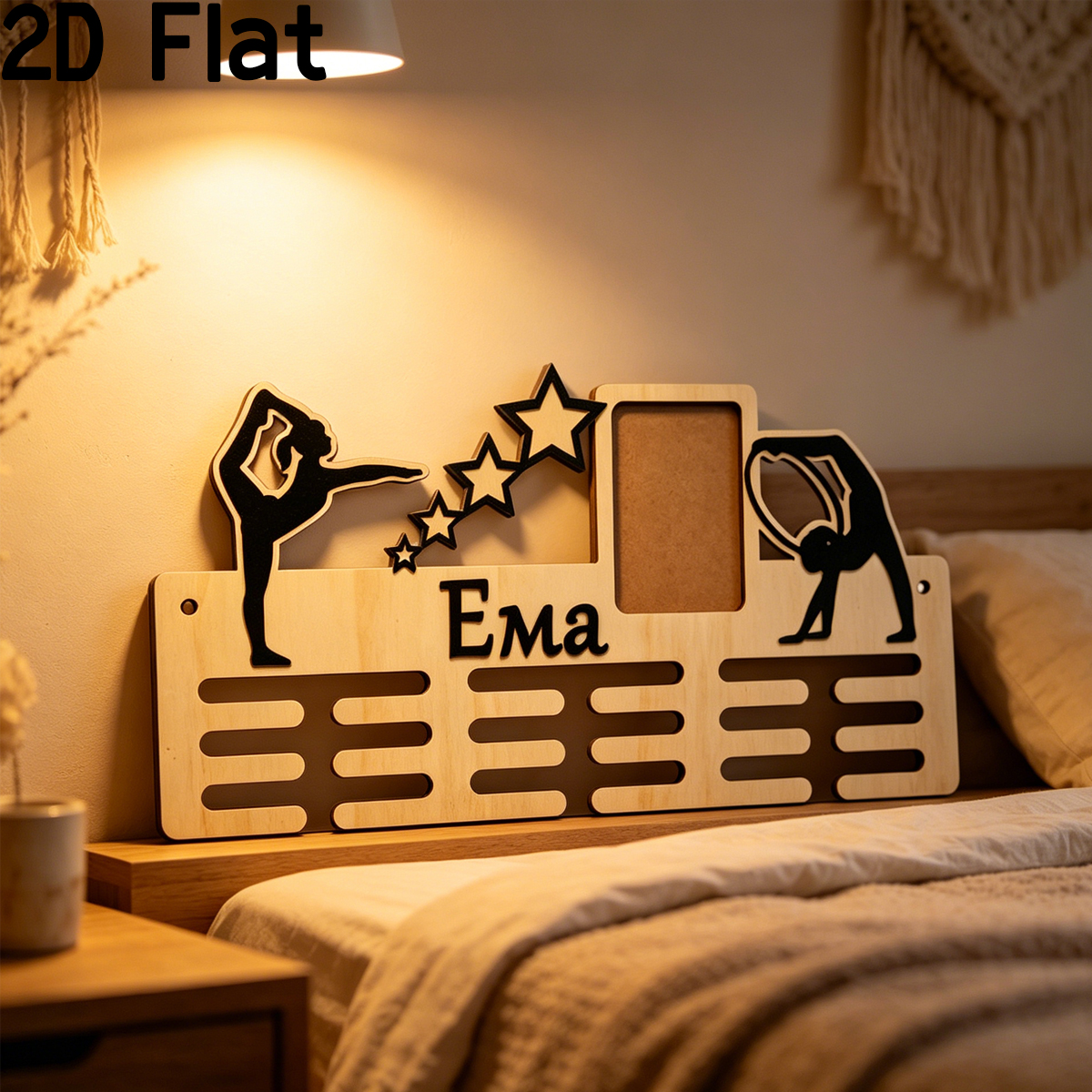 1Pc Custom gymnastics Wooden M - Eve Party ulasan dan harga