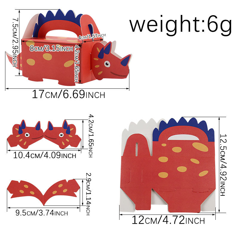 Dinosaur Party Favor Boxes for - Event Party Box ulasan dan harga