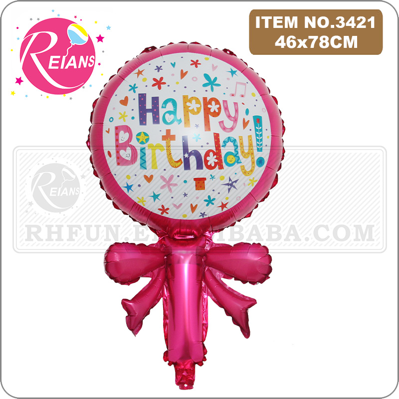Happy Birthday Bowknot Lollipo - Party Event Supplier ulasan dan harga