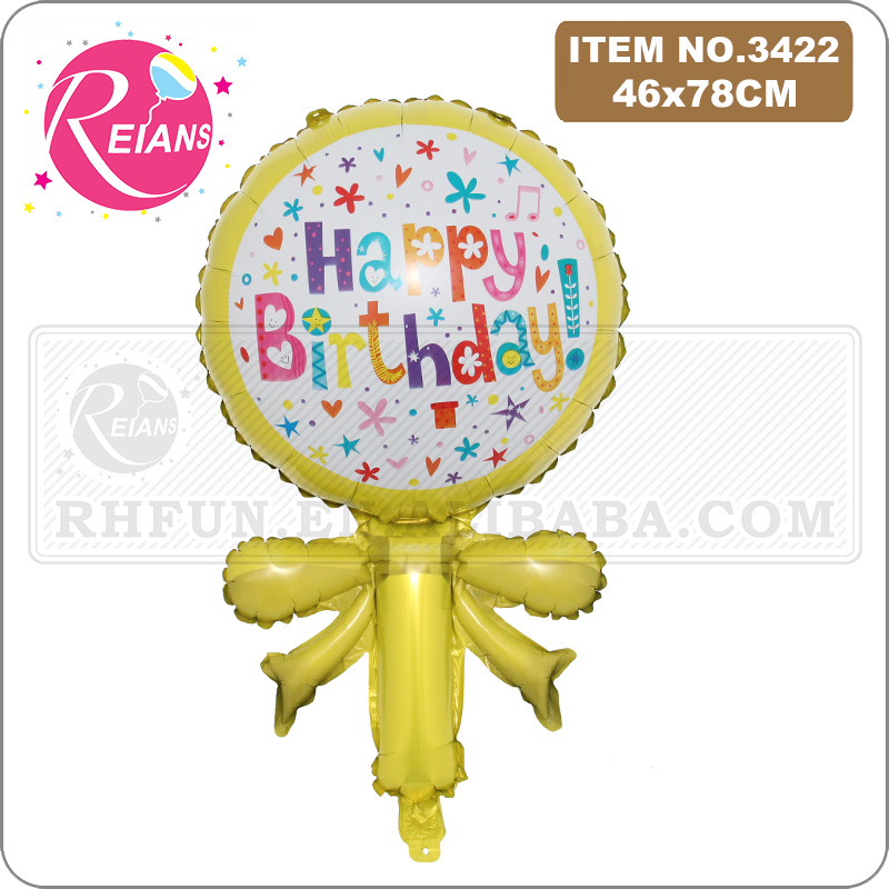 Happy Birthday Bowknot Lollipo - Party Event Supplier ulasan dan harga