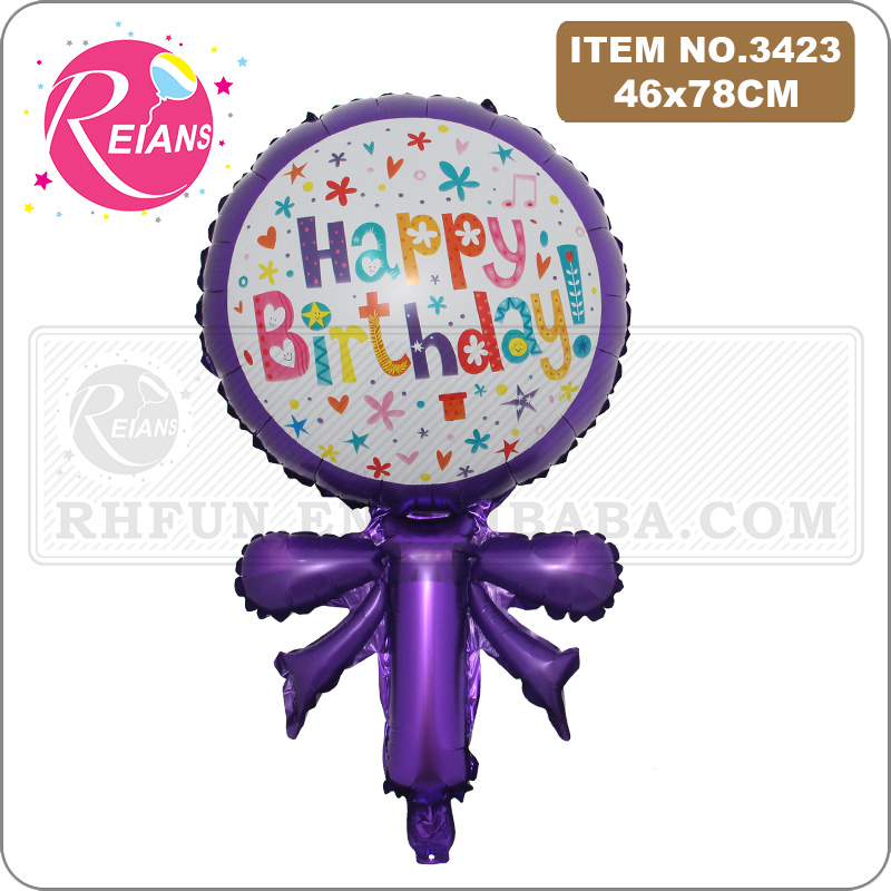 Happy Birthday Bowknot Lollipo - Party Event Supplier ulasan dan harga