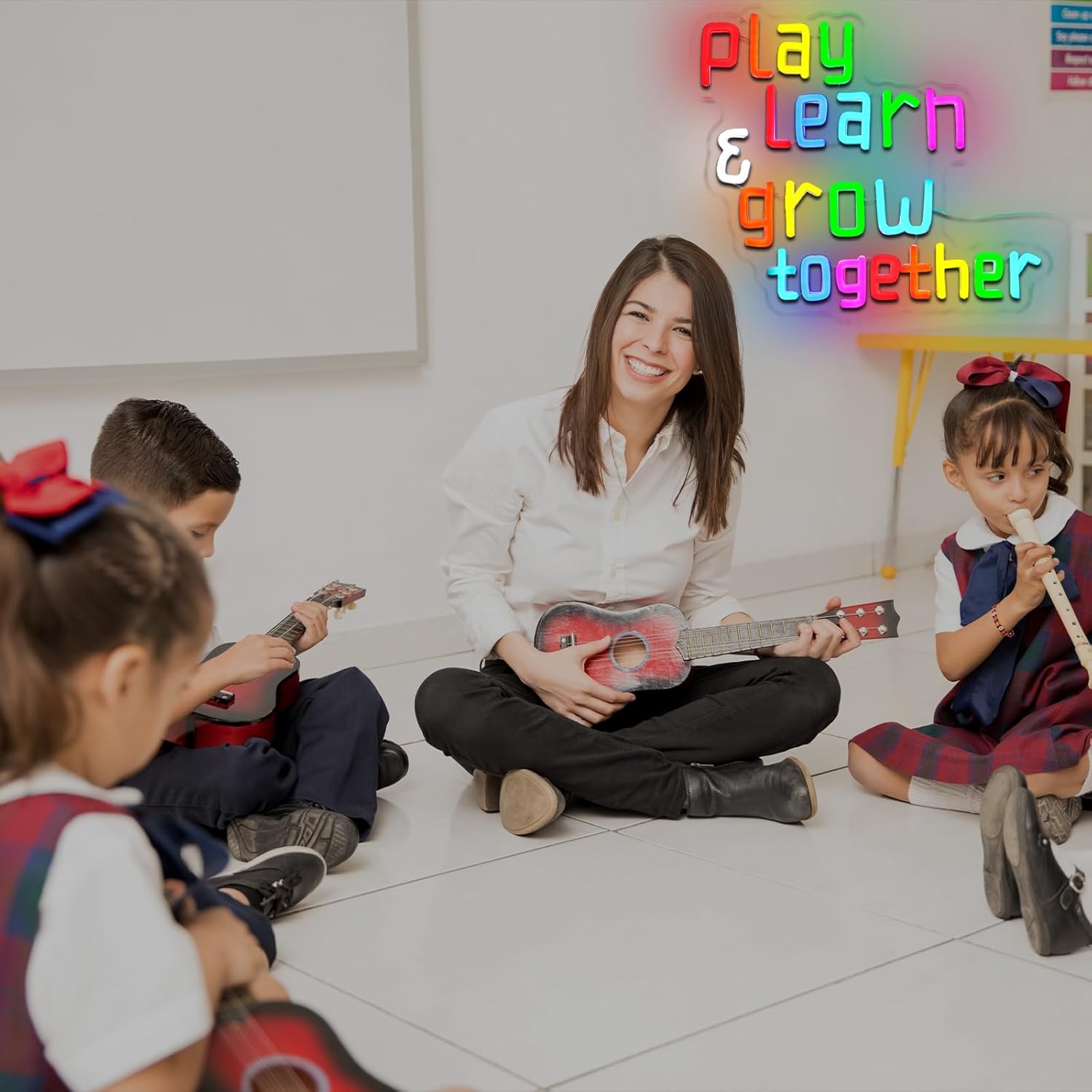Play Learn Grow Together Neon  - Neon Sign Party ulasan dan harga