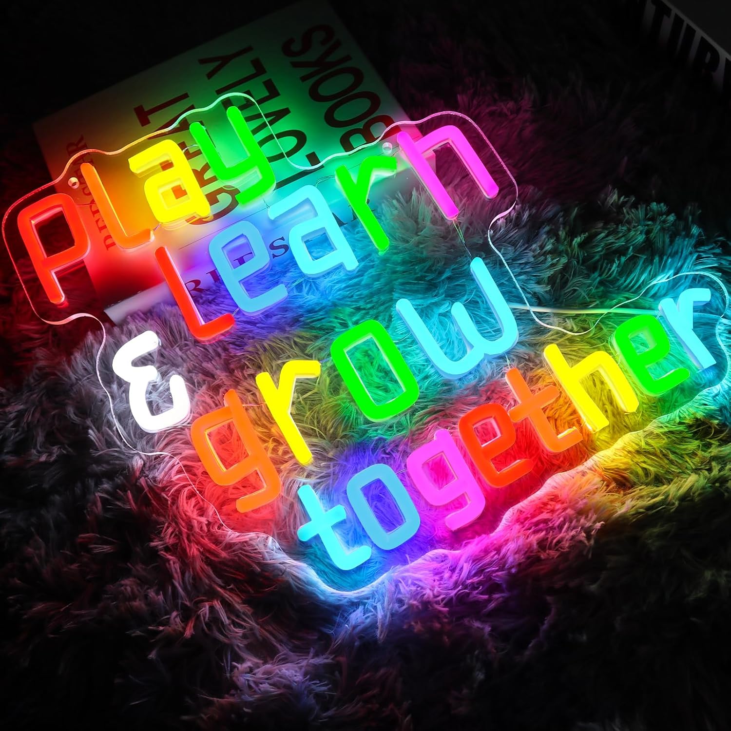 Play Learn Grow Together Neon  - Neon Sign Party ulasan dan harga