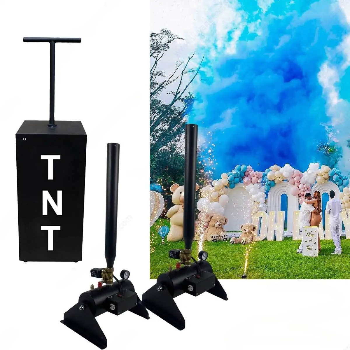 Popular Electronic Remote-cont - Confetti Cannon Tube ulasan dan harga