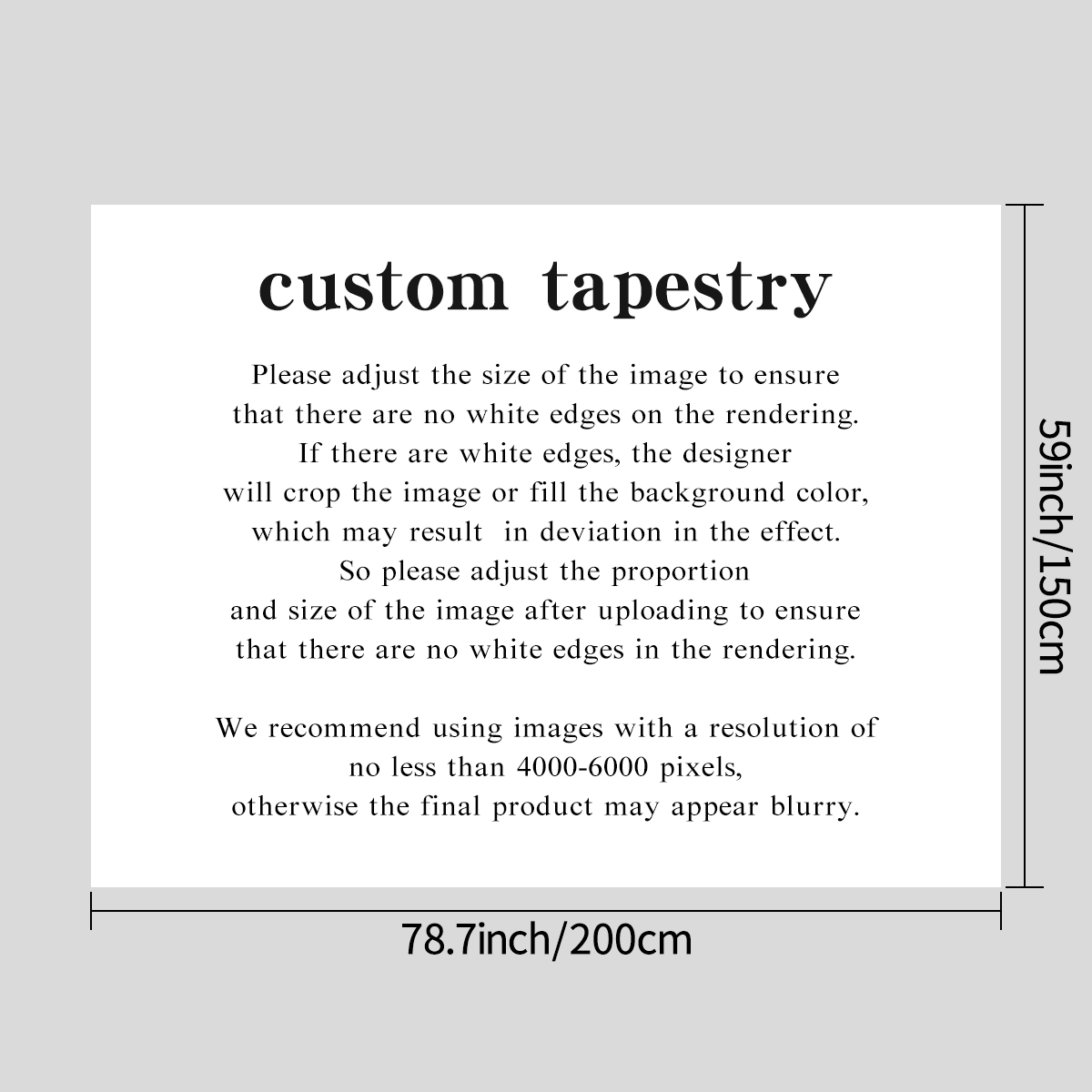 1pc Customized tapestries, cus - Eve Party ulasan dan harga